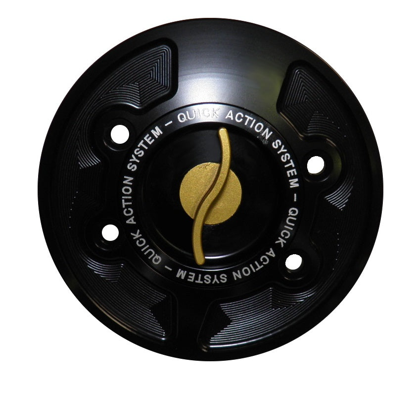 Tappo Per Serbatoio Carburante con Chiusura Rapida Accossato, ricavato in alluminio CNC