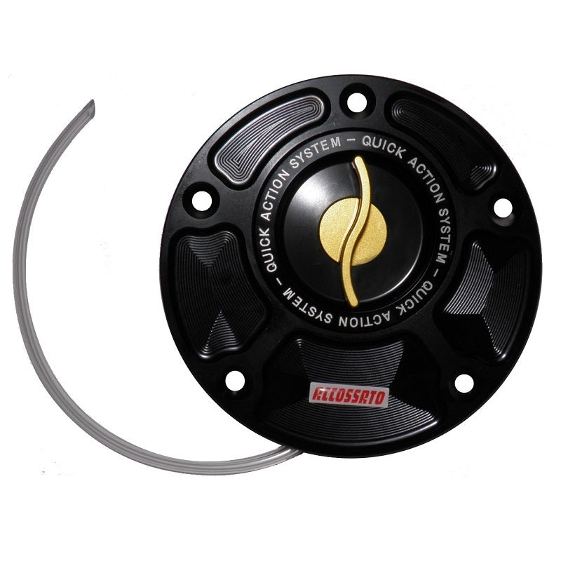Tappo Per Serbatoio Carburante con Chiusura Rapida Accossato, ricavato in alluminio CNC