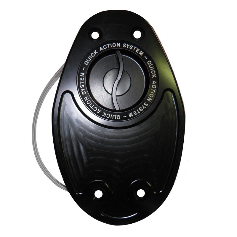 Tappo Per Serbatoio Carburante con Chiusura Rapida Accossato, ricavato in alluminio CNC