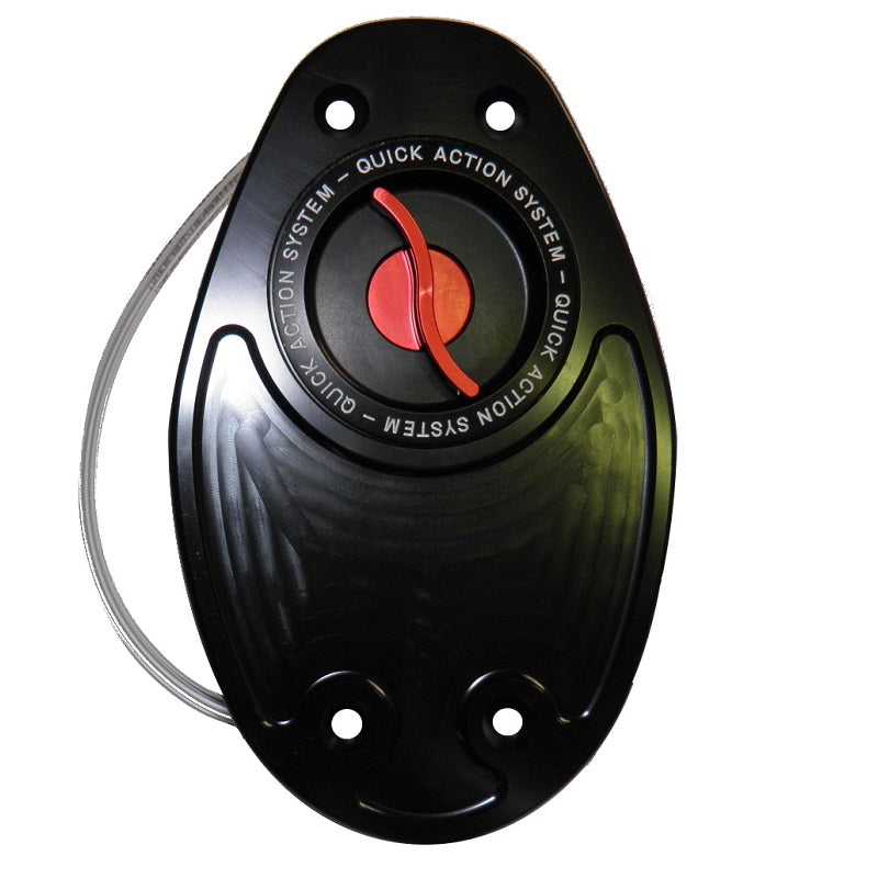 Tappo Per Serbatoio Carburante con Chiusura Rapida Accossato, ricavato in alluminio CNC