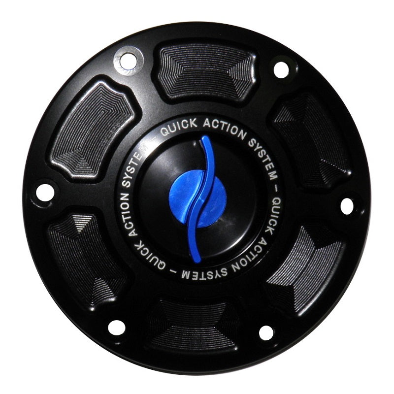 Tappo Per Serbatoio Carburante con Chiusura Rapida Accossato, ricavato in alluminio CNC