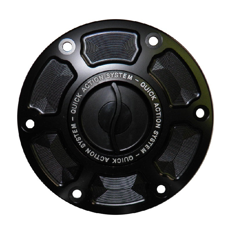 Tappo Per Serbatoio Carburante con Chiusura Rapida Accossato, ricavato in alluminio CNC