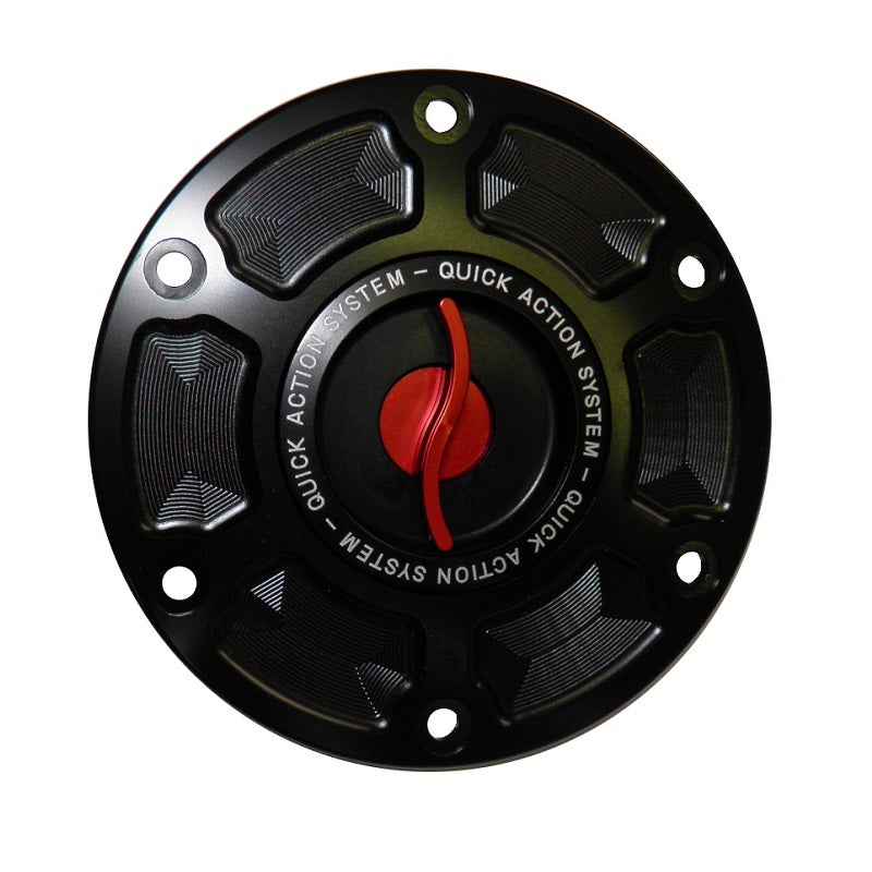 Tappo Per Serbatoio Carburante con Chiusura Rapida Accossato, ricavato in alluminio CNC