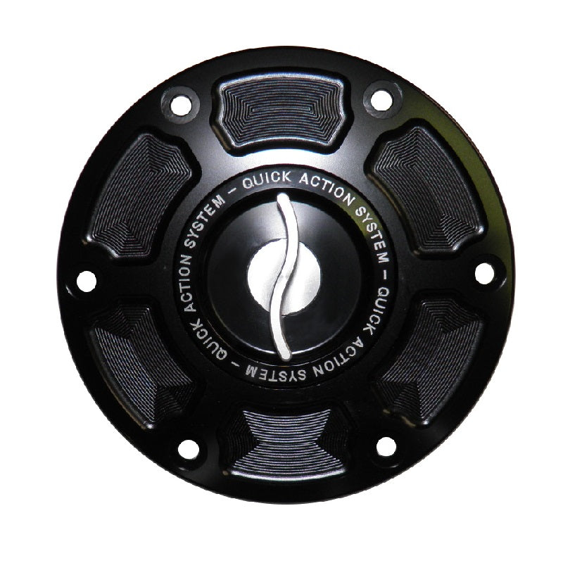 Tappo Per Serbatoio Carburante con Chiusura Rapida Accossato, ricavato in alluminio CNC