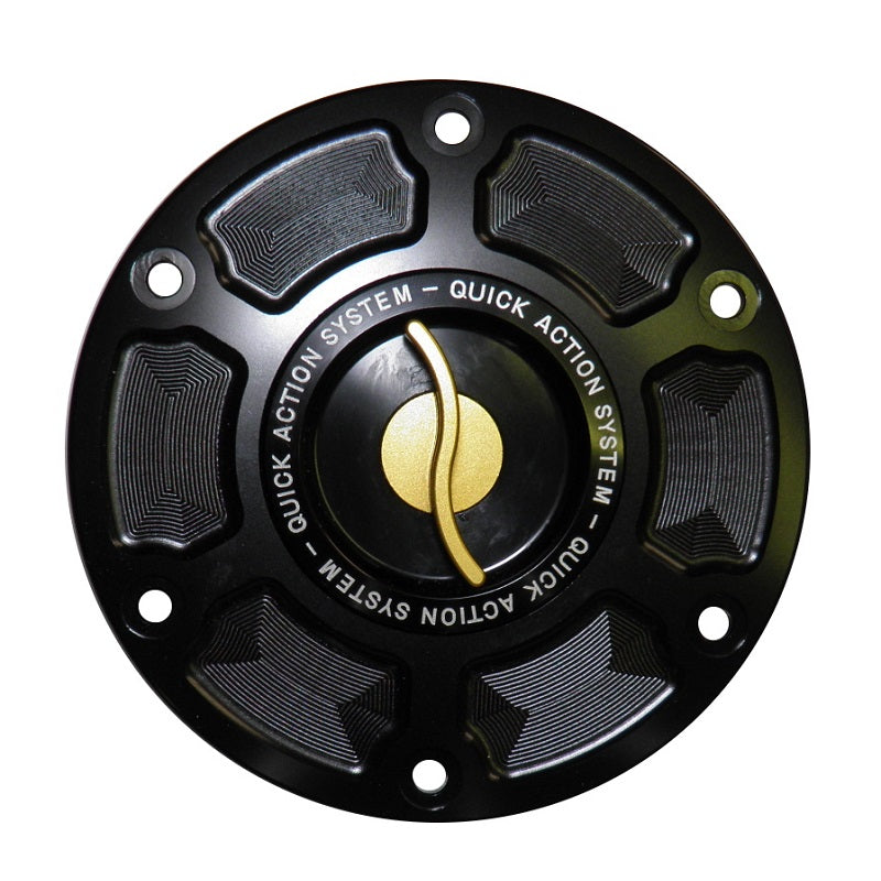 Tappo Per Serbatoio Carburante con Chiusura Rapida Accossato, ricavato in alluminio CNC