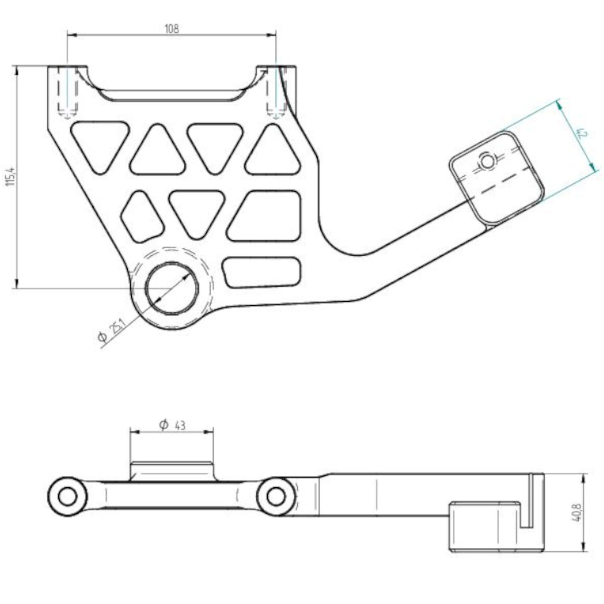 Flangia Freno Posteriore Per Harley Davidson Touring 2018-2025