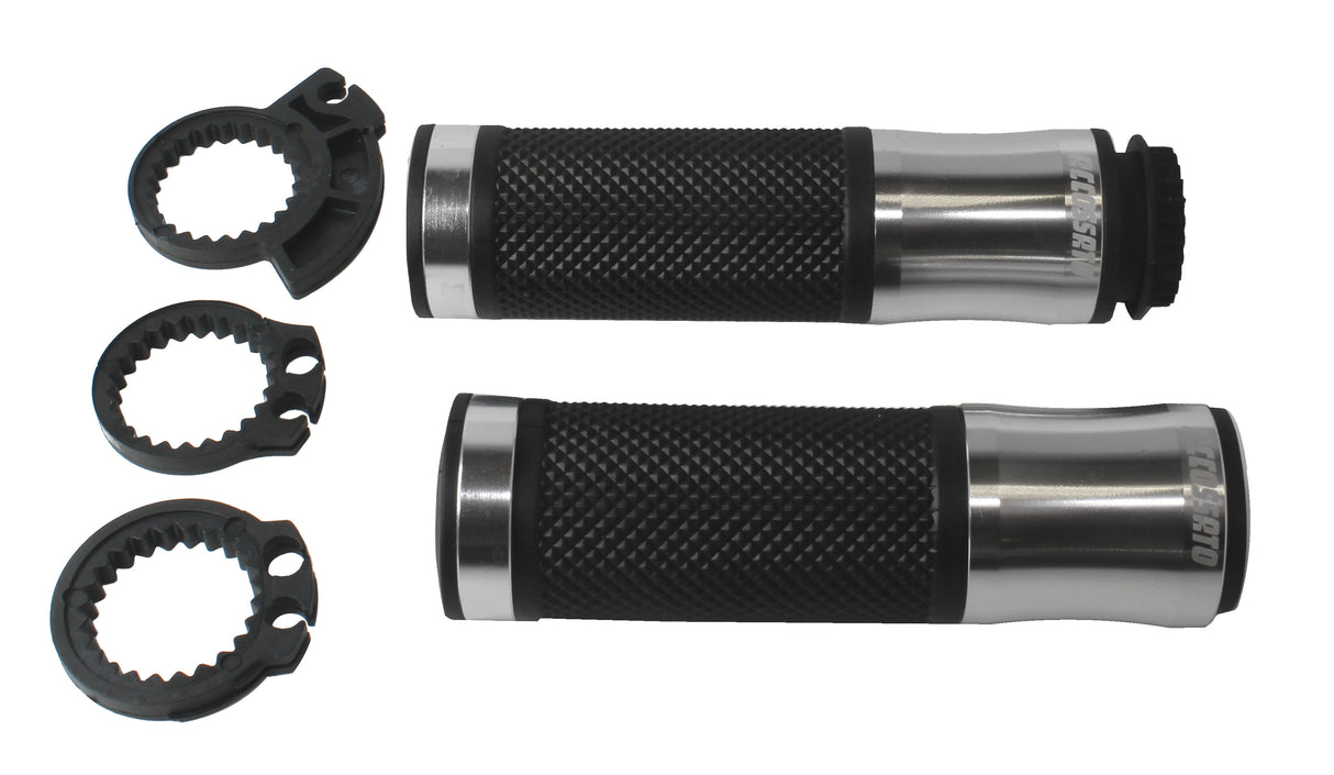 Manopole Racing in Alluminio ricavate CNC