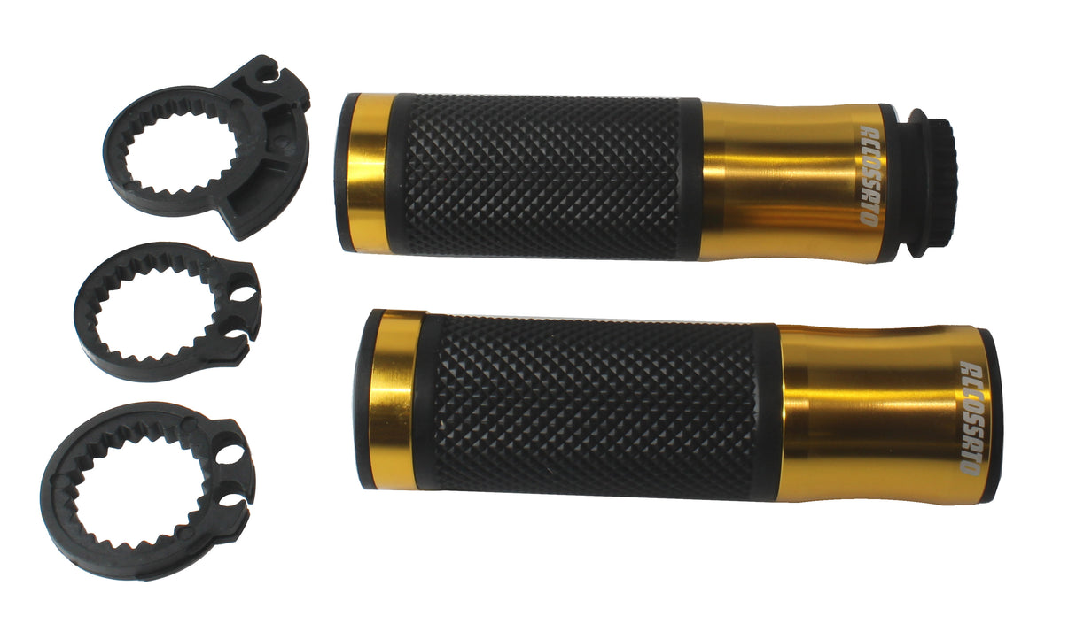 Manopole Racing in Alluminio ricavate CNC