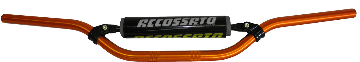 Manubrio Accossato In Alluminio Con Diametro Costante - 22 mm