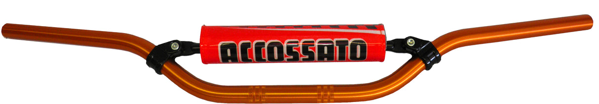 Manubrio Accossato In Alluminio Con Diametro Costante - 22 mm