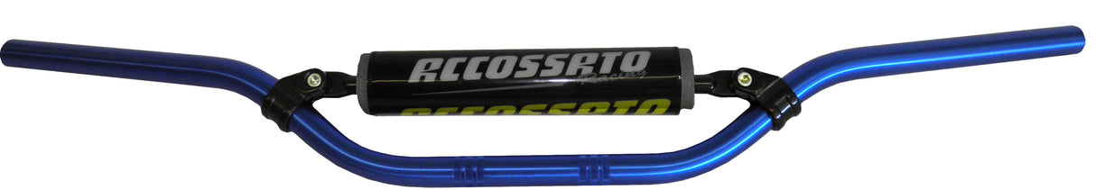 Manubrio Accossato In Alluminio Con Diametro Costante - 22 mm