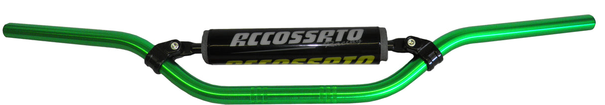 Manubrio Accossato In Alluminio Con Diametro Costante - 22 mm