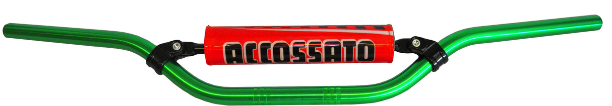 Manubrio Accossato In Alluminio Con Diametro Costante - 22 mm