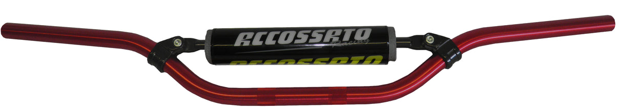 Manubrio Accossato In Alluminio Con Diametro Costante - 22 mm