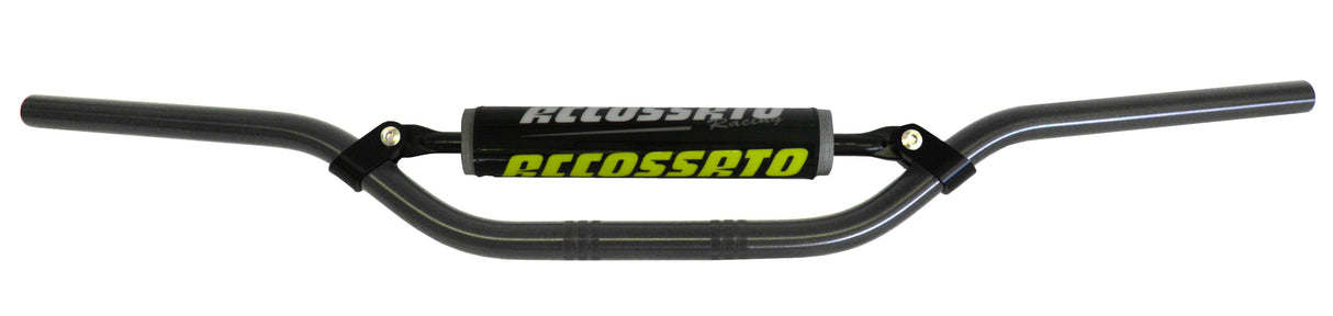 Manubrio Accossato In Alluminio Con Diametro Costante - 22 mm