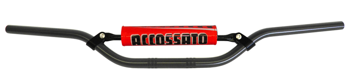 Manubrio Accossato In Alluminio Con Diametro Costante - 22 mm