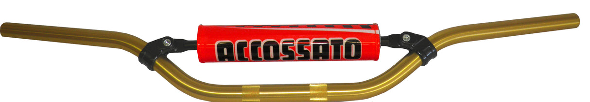 Manubrio Accossato In Alluminio Con Diametro Costante - 22 mm