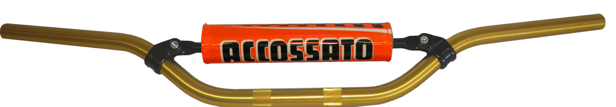 Manubrio Accossato In Alluminio Con Diametro Costante - 22 mm