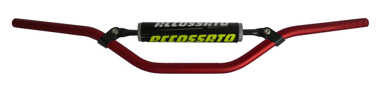 Manubrio Accossato In Alluminio Con Diametro Costante - 22 mm