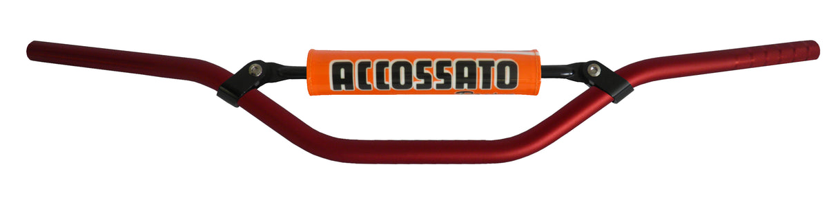 Manubrio Accossato In Alluminio Con Diametro Costante - 22 mm