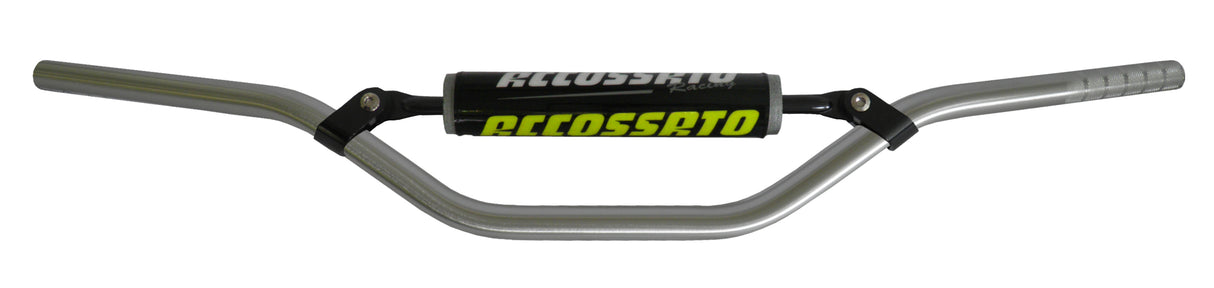 Manubrio Accossato In Alluminio Con Diametro Costante - 22 mm