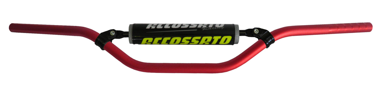 Manubrio Accossato In Alluminio Con Diametro Costante - 22 mm