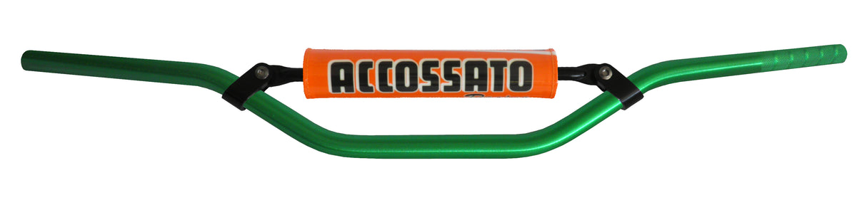 Manubrio Accossato In Alluminio Con Diametro Costante - 22 mm