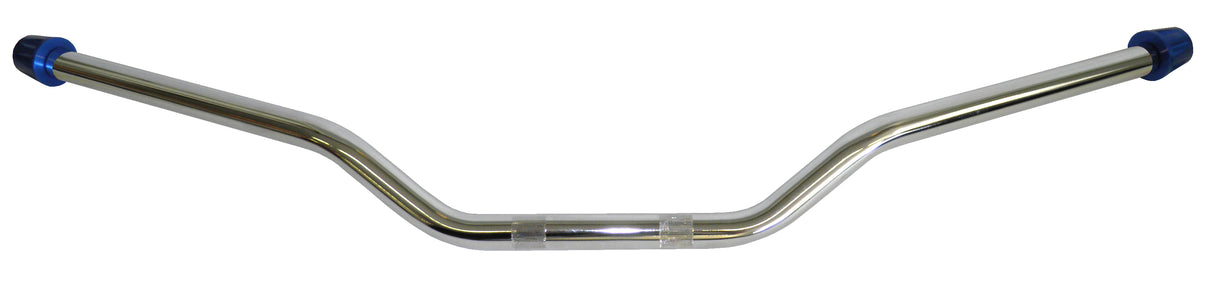 Manubrio Accossato In Acciaio Cromato Con Diametro Costante - 22 mm