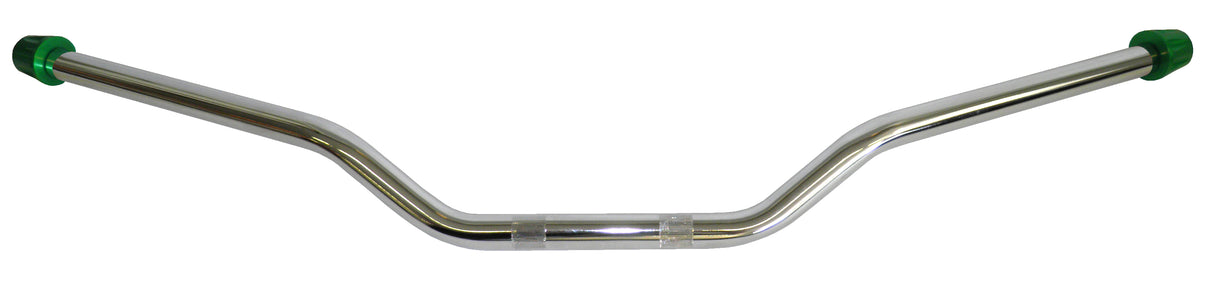 Manubrio Accossato In Acciaio Cromato Con Diametro Costante - 22 mm