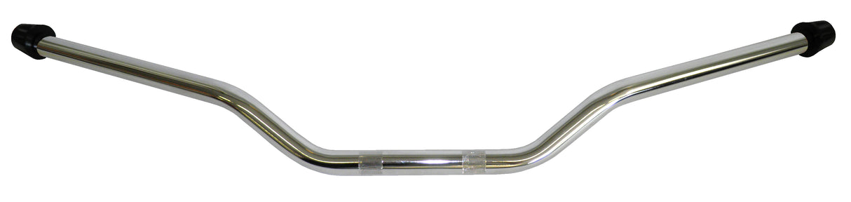 Manubrio Accossato In Acciaio Cromato Con Diametro Costante - 22 mm