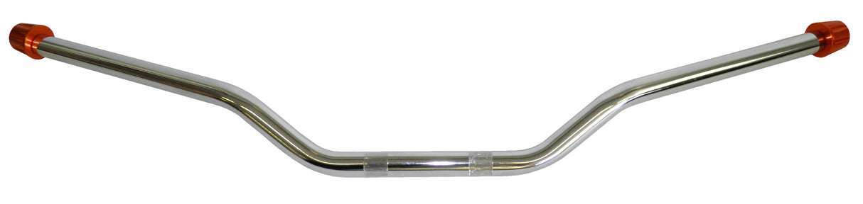 Manubrio Accossato In Acciaio Cromato Con Diametro Costante - 22 mm