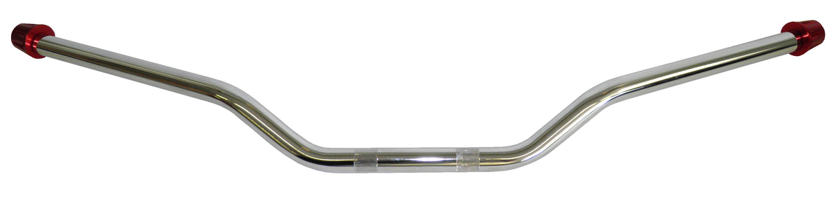 Manubrio Accossato In Acciaio Cromato Con Diametro Costante - 22 mm