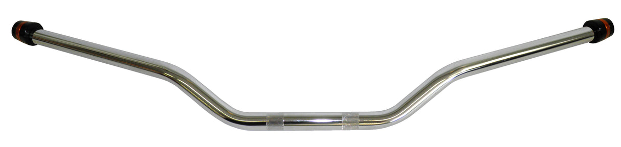 Manubrio Accossato In Acciaio Cromato Con Diametro Costante - 22 mm