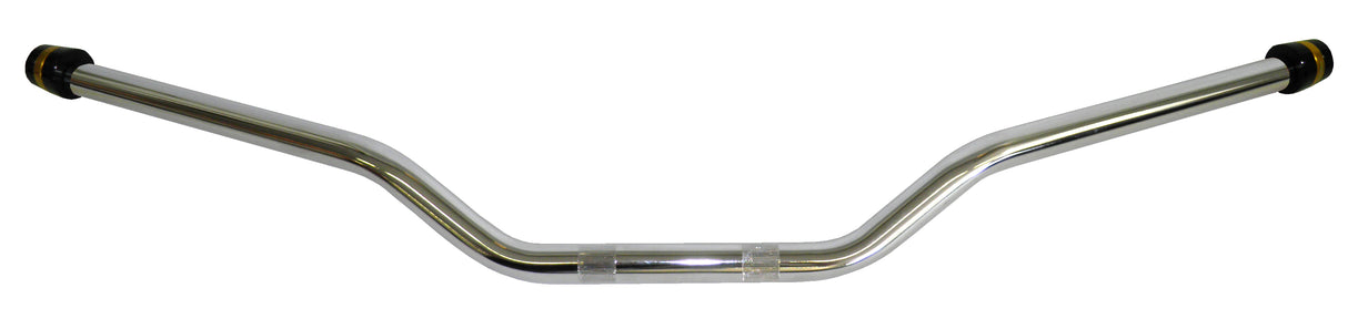 Manubrio Accossato In Acciaio Cromato Con Diametro Costante - 22 mm