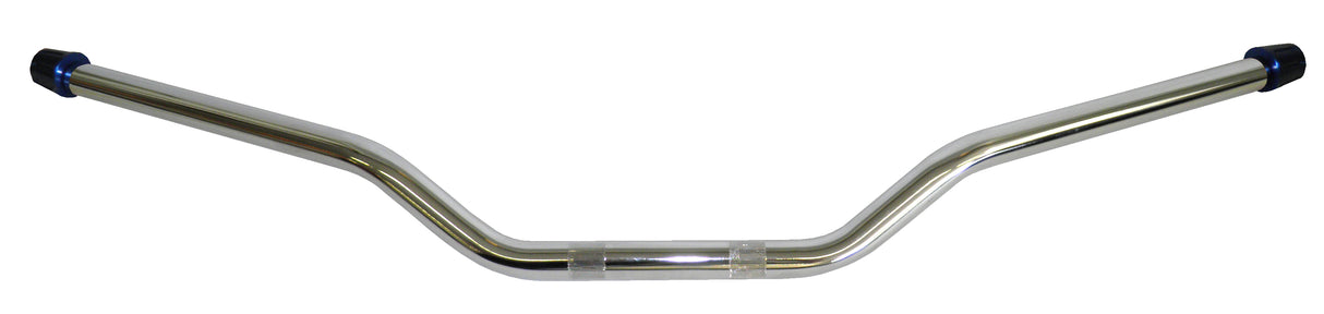 Manubrio Accossato In Acciaio Cromato Con Diametro Costante - 22 mm