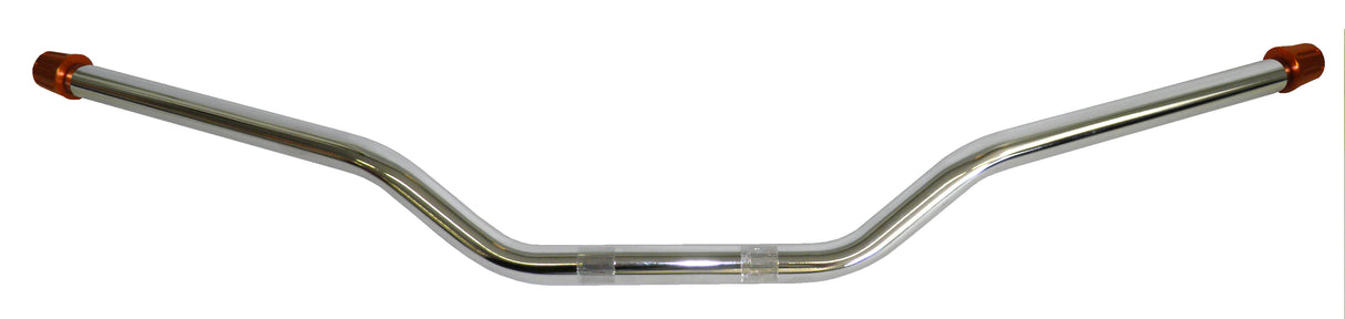 Manubrio Accossato In Acciaio Cromato Con Diametro Costante - 22 mm