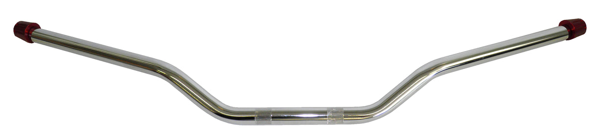 Manubrio Accossato In Acciaio Cromato Con Diametro Costante - 22 mm