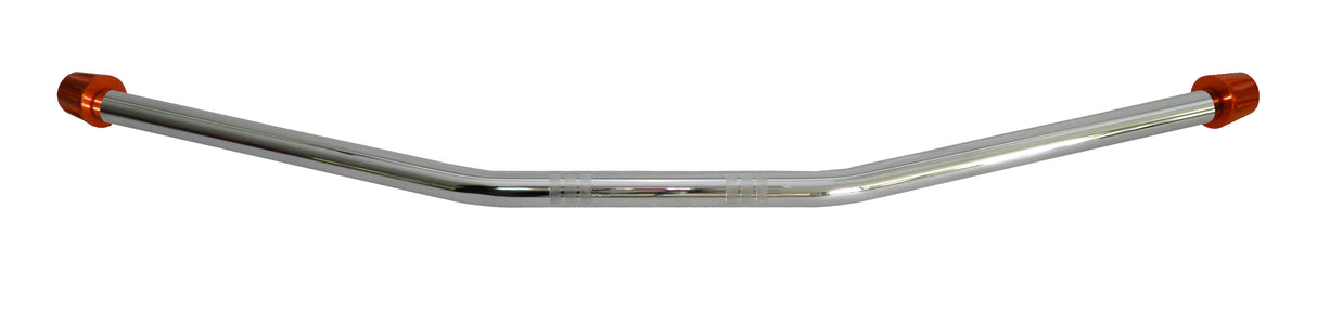 Manubrio Accossato In Acciaio Cromato Con Diametro Costante - 22 mm