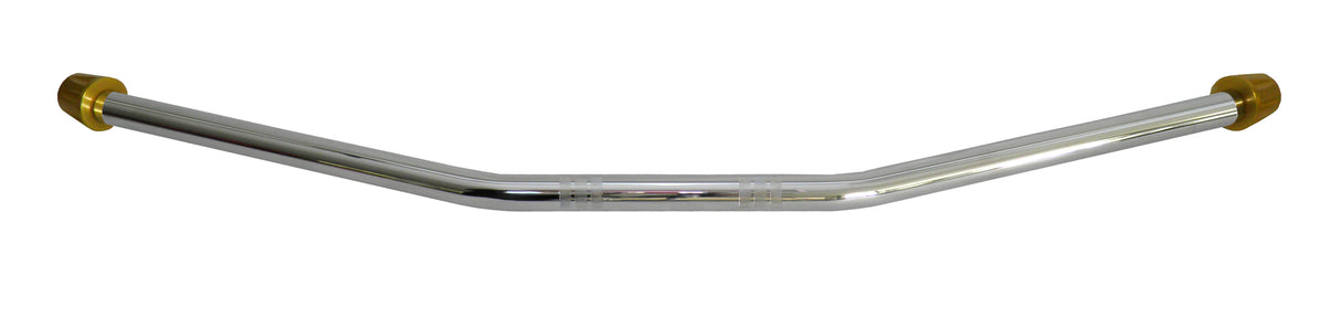 Manubrio Accossato In Acciaio Cromato Con Diametro Costante - 22 mm