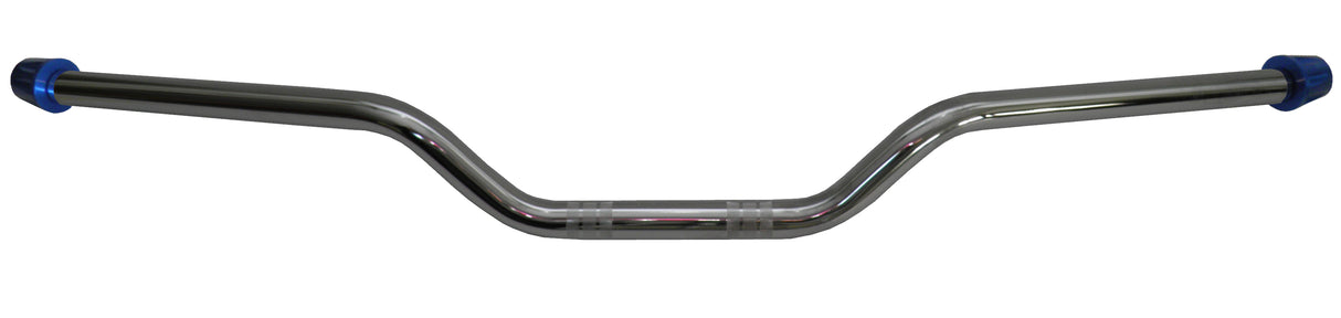 Manubrio Accossato In Acciaio Cromato Con Diametro Costante - 22 mm