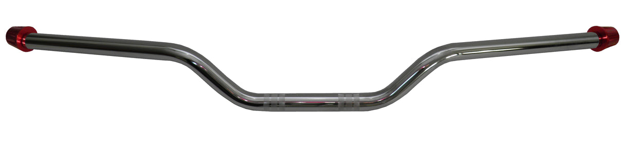 Manubrio Accossato In Acciaio Cromato Con Diametro Costante - 22 mm