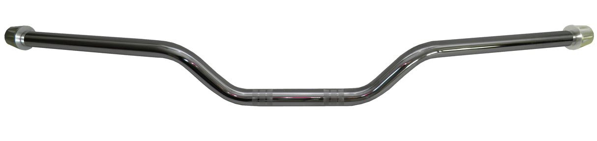 Manubrio Accossato In Acciaio Cromato Con Diametro Costante - 22 mm