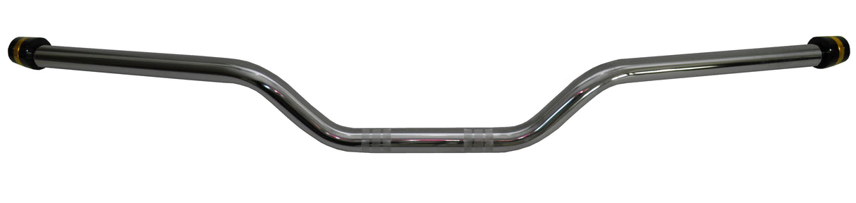 Manubrio Accossato In Acciaio Cromato Con Diametro Costante - 22 mm