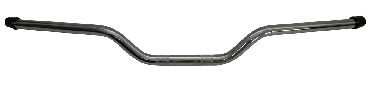 Manubrio Accossato In Acciaio Cromato Con Diametro Costante - 22 mm