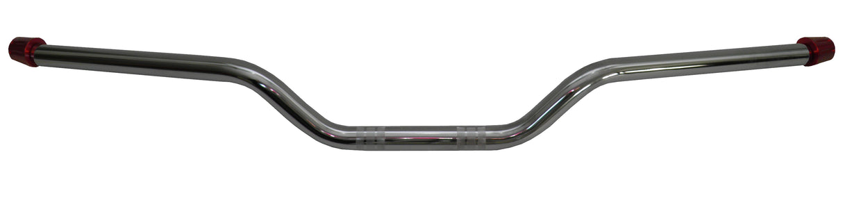 Manubrio Accossato In Acciaio Cromato Con Diametro Costante - 22 mm