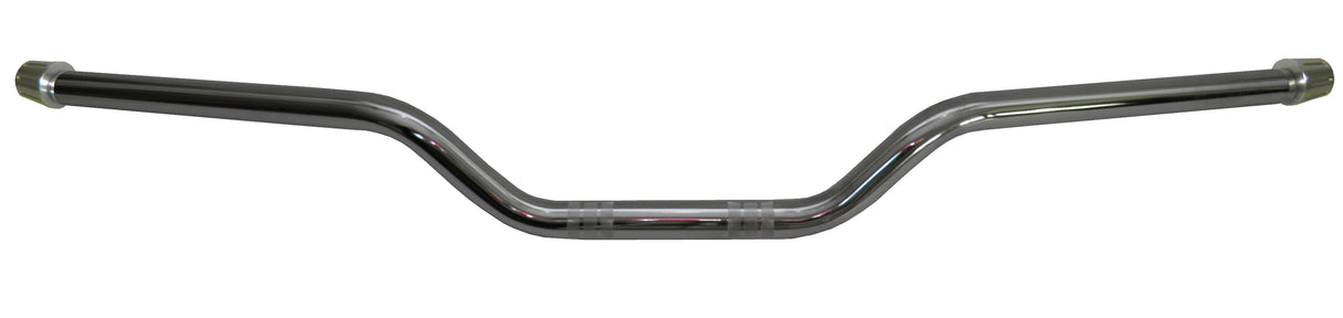 Manubrio Accossato In Acciaio Cromato Con Diametro Costante - 22 mm