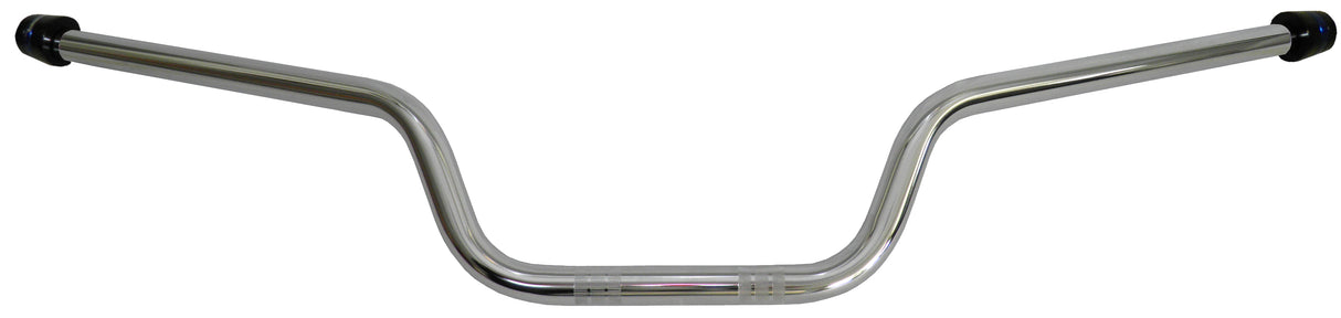 Manubrio Accossato In Acciaio Cromato Con Diametro Costante - 22 mm