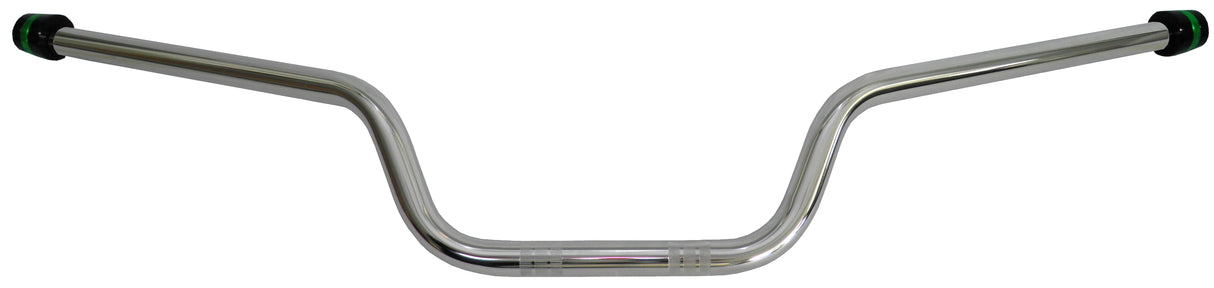 Manubrio Accossato In Acciaio Cromato Con Diametro Costante - 22 mm