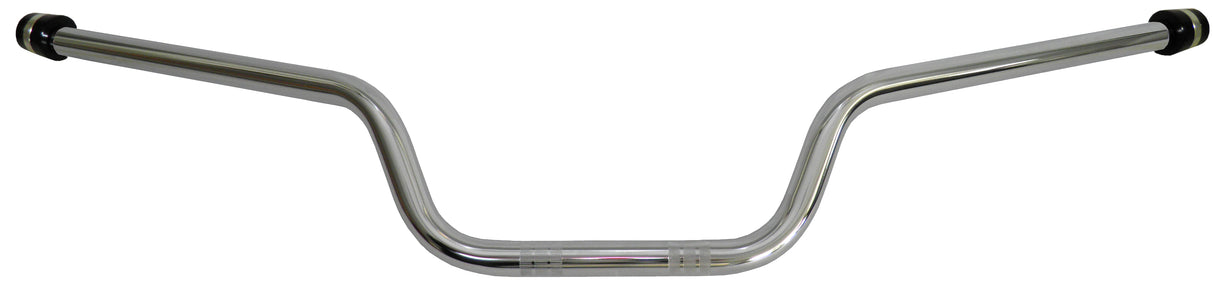 Manubrio Accossato In Acciaio Cromato Con Diametro Costante - 22 mm