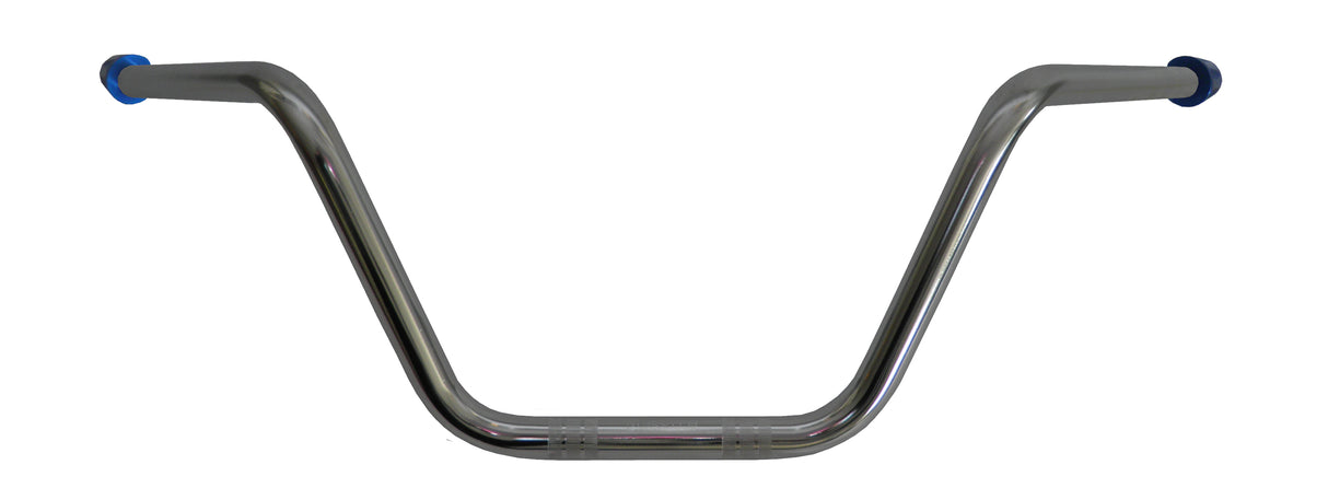 Manubrio Accossato In Acciaio Cromato Con Diametro Costante - 22 mm